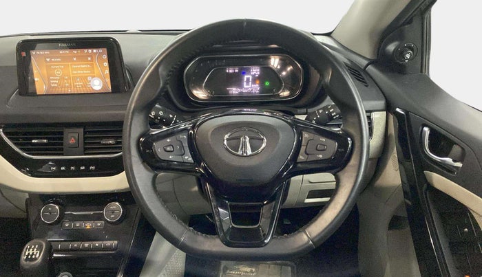 2022 Tata NEXON XZ PLUS (HS) PETROL, Petrol, Manual, 11,747 km, Steering Wheel Close Up