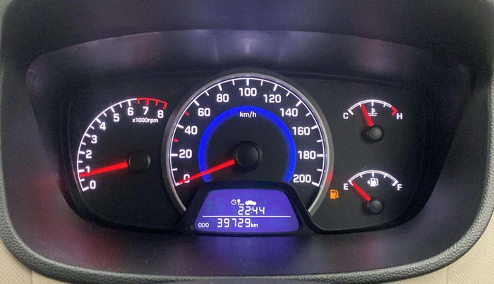 2017 Hyundai Grand i10 SPORTZ 1.2 KAPPA VTVT, Petrol, Manual, 39,701 km, Odometer Image