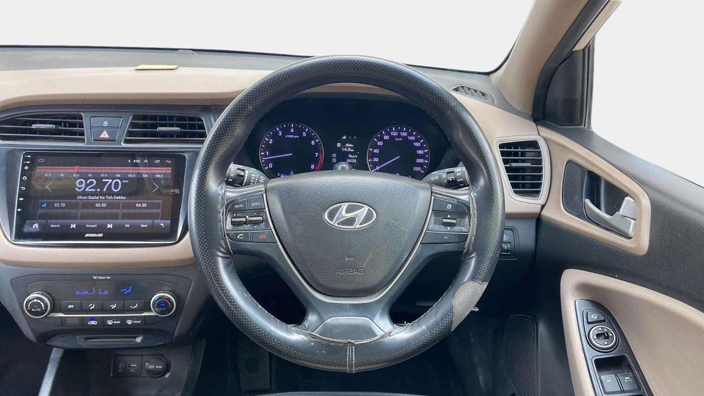 2015 Hyundai Elite i20 ASTA 1.2, Petrol, Manual, 74,677 km, Steering Wheel Close Up