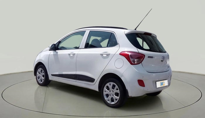 2015 Hyundai Grand i10 SPORTZ 1.2 KAPPA VTVT, Petrol, Manual, 38,005 km, Left Back Diagonal