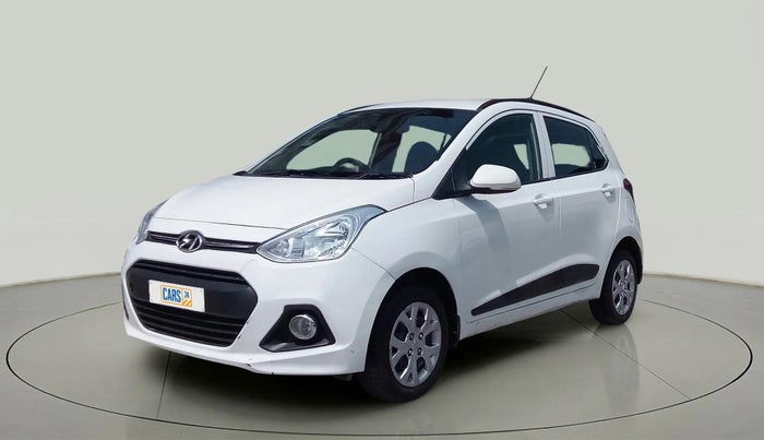 2015 Hyundai Grand i10 SPORTZ 1.2 KAPPA VTVT, Petrol, Manual, 38,005 km, Left Front Diagonal