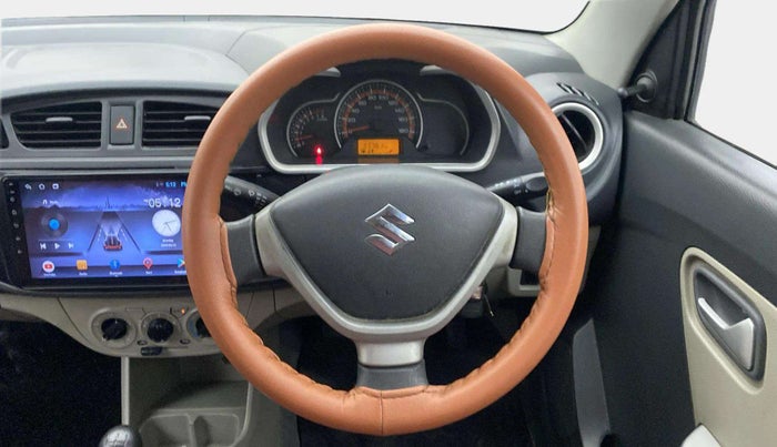 2015 Maruti Alto K10 VXI, Petrol, Manual, 55,761 km, Steering Wheel Close Up