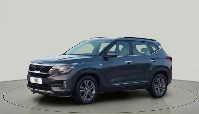 2021 KIA SELTOS HTX IVT 1.5 PETROL, Petrol, Automatic, 51,345 km, Left Front Diagonal