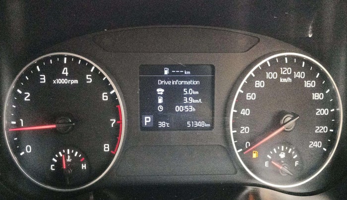2021 KIA SELTOS HTX IVT 1.5 PETROL, Petrol, Automatic, 51,345 km, Odometer Image