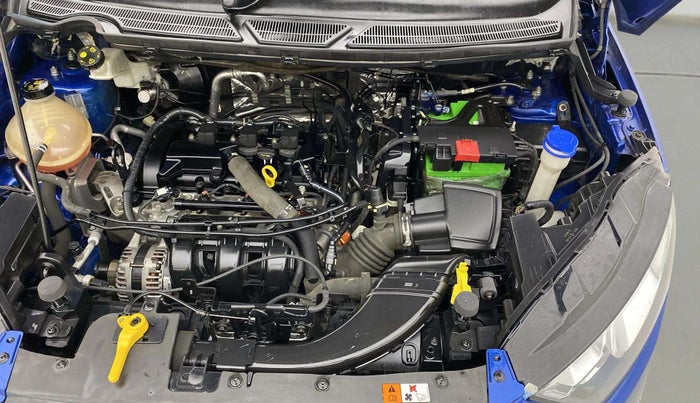 2018 Ford Ecosport TREND + 1.5L PETROL AT, Petrol, Automatic, 25,127 km, Engine View - Left