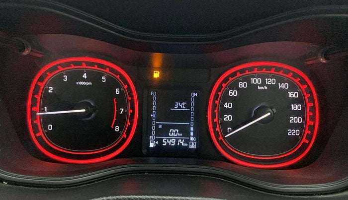 2020 Maruti Vitara Brezza ZXI PLUS, Petrol, Manual, 54,905 km, Odometer Image