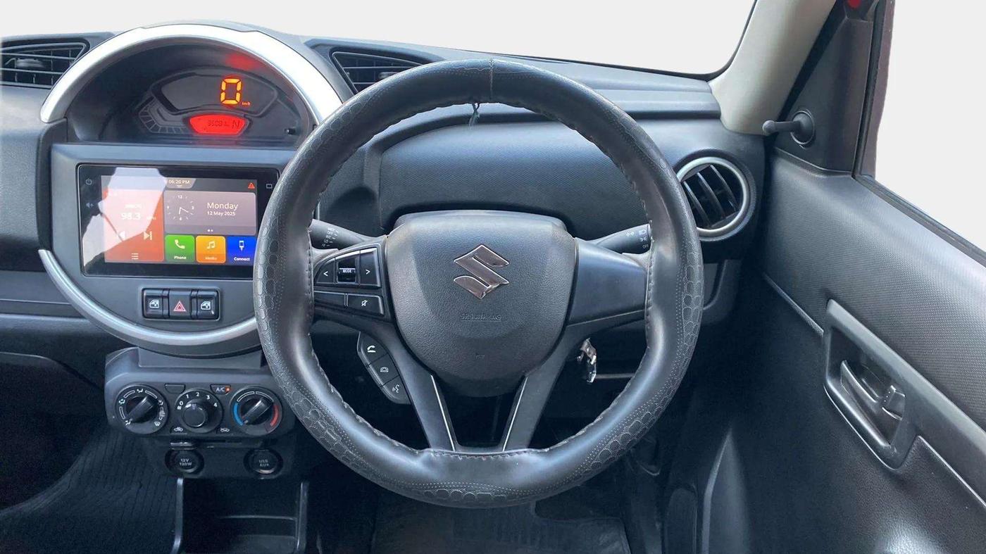 2020 Maruti S PRESSO VXI PLUS AMT, Petrol, Automatic, 35,066 km, Steering Wheel Close Up