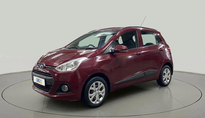 2014 Hyundai Grand i10 SPORTZ 1.2 KAPPA VTVT, Petrol, Manual, 18,883 km, Left Front Diagonal