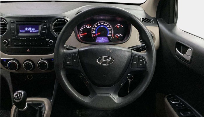 2014 Hyundai Grand i10 SPORTZ 1.2 KAPPA VTVT, Petrol, Manual, 18,883 km, Steering Wheel Close Up