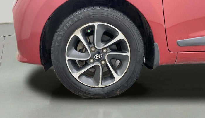 2018 Hyundai Grand i10 SPORTZ AT 1.2 KAPPA VTVT, Petrol, Automatic, 66,464 km, Left Front Wheel