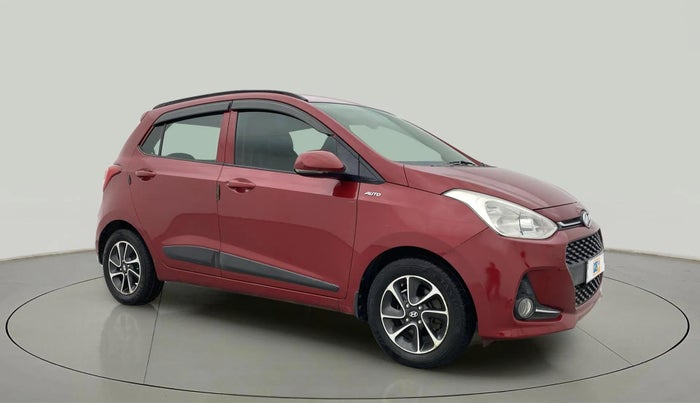 2018 Hyundai Grand i10 SPORTZ AT 1.2 KAPPA VTVT, Petrol, Automatic, 66,464 km, Right Front Diagonal