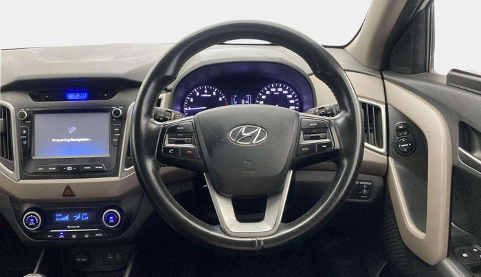 2017 Hyundai Creta SX PLUS 1.6 PETROL, Petrol, Manual, 60,781 km, Steering Wheel Close Up