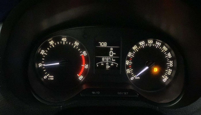 2020 Skoda Rapid 1.0 AMBITION TSI MT, Petrol, Manual, 87,377 km, Odometer Image