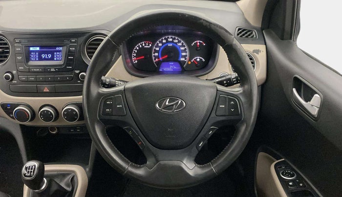 2016 Hyundai Grand i10 ASTA (O) 1.2 KAPPA VTVT, Petrol, Manual, 49,345 km, Steering Wheel Close Up