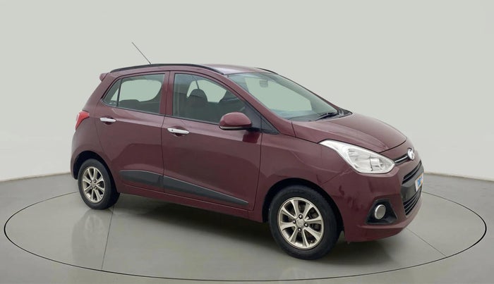 2016 Hyundai Grand i10 ASTA (O) 1.2 KAPPA VTVT, Petrol, Manual, 49,345 km, Right Front Diagonal