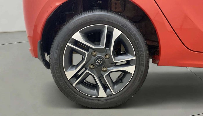 2020 Tata Tiago XZA PLUS DUAL TONE PETROL, Petrol, Automatic, 35,037 km, Right Rear Wheel