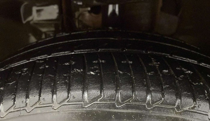 2020 Tata Tiago XZA PLUS DUAL TONE PETROL, Petrol, Automatic, 35,037 km, Left Front Tyre Tread