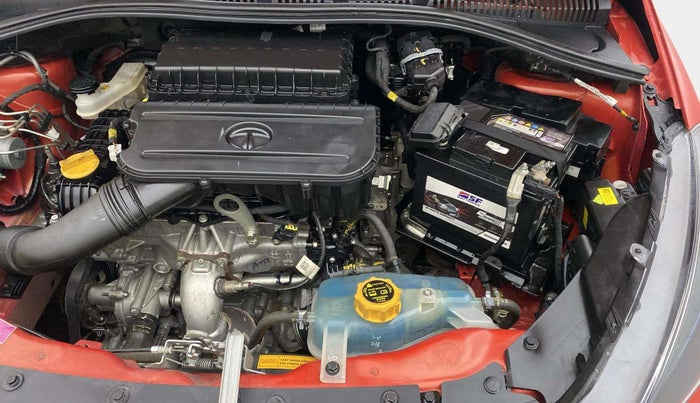 2020 Tata Tiago XZA PLUS DUAL TONE PETROL, Petrol, Automatic, 35,037 km, Engine View - Left