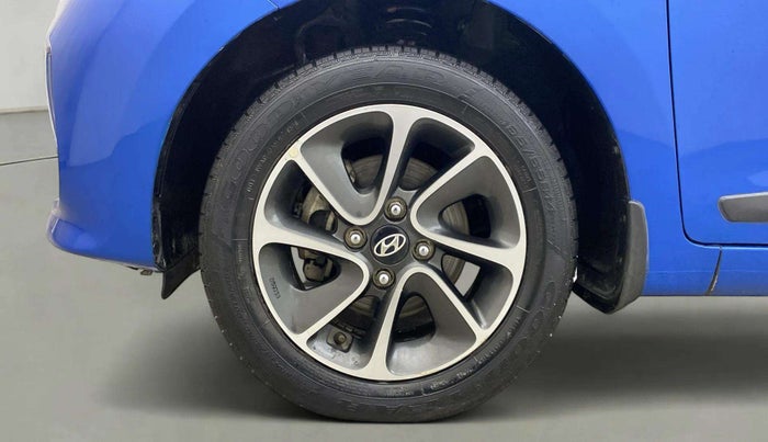 2018 Hyundai Grand i10 SPORTZ AT 1.2 KAPPA VTVT, Petrol, Automatic, 38,271 km, Left Front Wheel