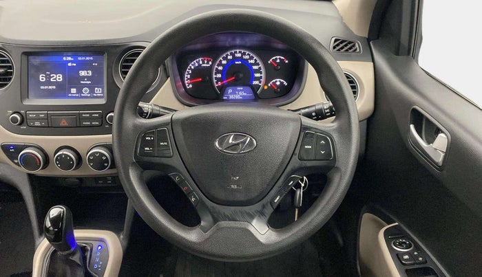 2018 Hyundai Grand i10 SPORTZ AT 1.2 KAPPA VTVT, Petrol, Automatic, 38,271 km, Steering Wheel Close Up