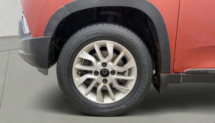 2016 Mahindra Kuv100 K8 6 STR, Petrol, Manual, 38,948 km, Left Front Wheel