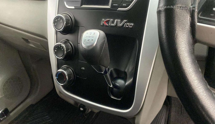 2016 Mahindra Kuv100 K8 6 STR, Petrol, Manual, 38,948 km, Gear Lever
