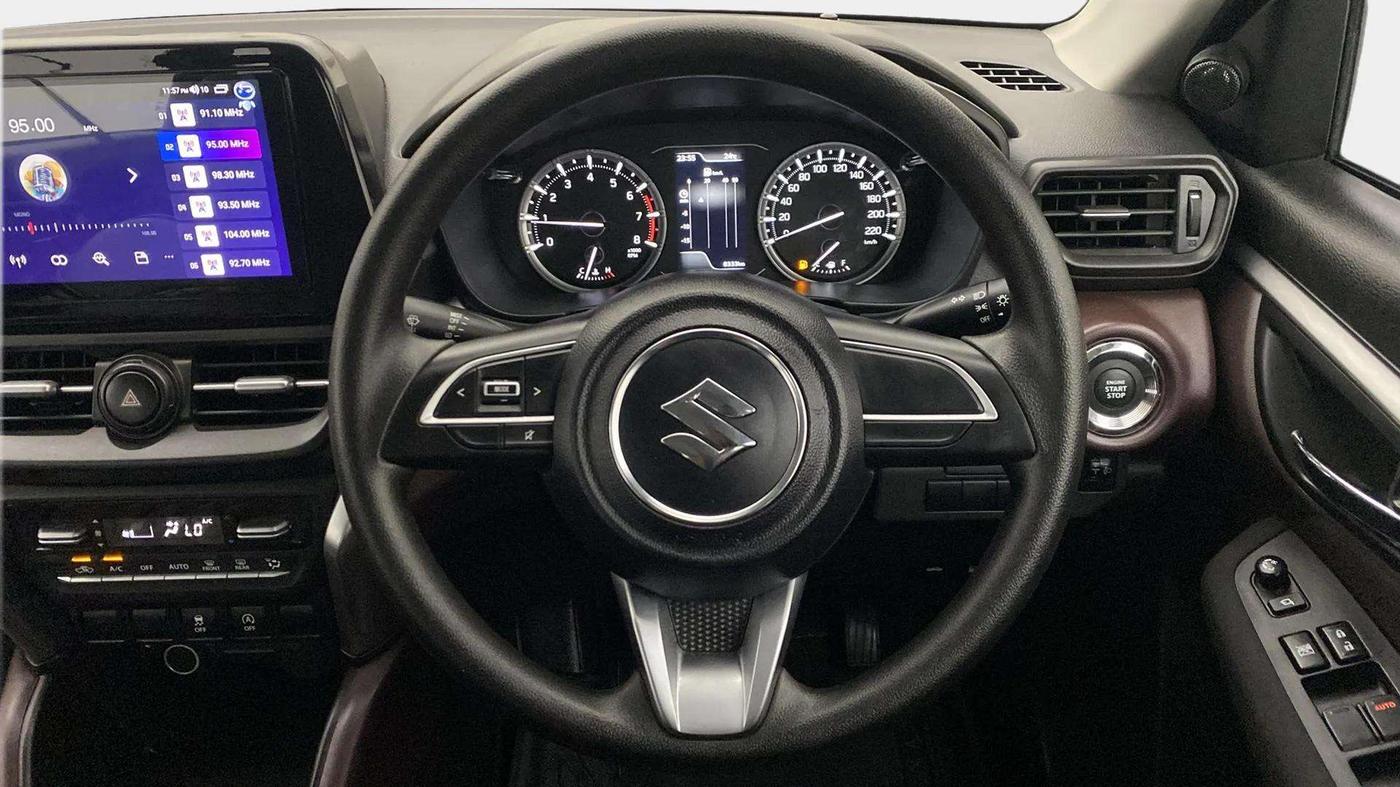 2024 Maruti Grand Vitara SIGMA SMART HYBRID, Petrol, Manual, 8,291 km, Steering Wheel Close Up