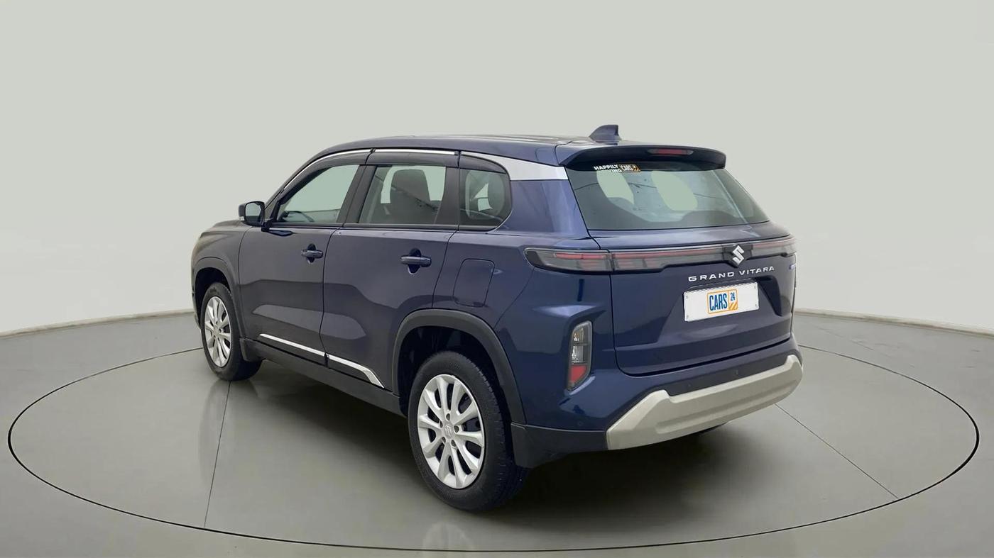 2024 Maruti Grand Vitara SIGMA SMART HYBRID, Petrol, Manual, 8,291 km, Left Back Diagonal