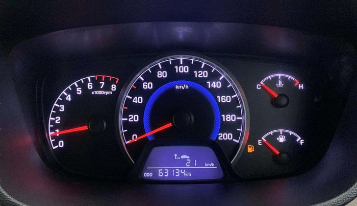2015 Hyundai Grand i10 MAGNA 1.2 KAPPA VTVT, Petrol, Manual, 63,072 km, Odometer Image