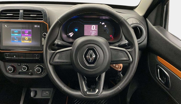 2019 Renault Kwid CLIMBER 1.0 (O), Petrol, Manual, 57,076 km, Steering Wheel Close Up
