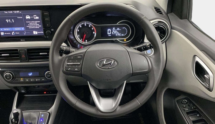 2022 Hyundai GRAND I10 NIOS ASTA AMT 1.2 KAPPA VTVT, Petrol, Automatic, 15,303 km, Steering Wheel Close Up
