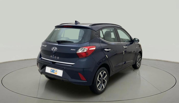 2022 Hyundai GRAND I10 NIOS ASTA AMT 1.2 KAPPA VTVT, Petrol, Automatic, 15,303 km, Right Back Diagonal