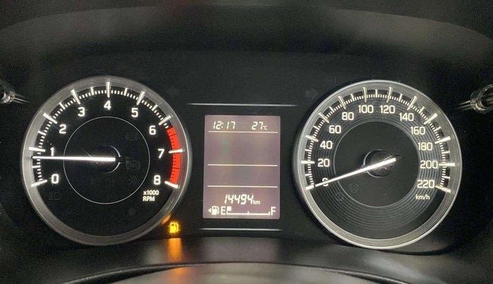 2022 Toyota Glanza S, Petrol, Manual, 14,482 km, Odometer Image
