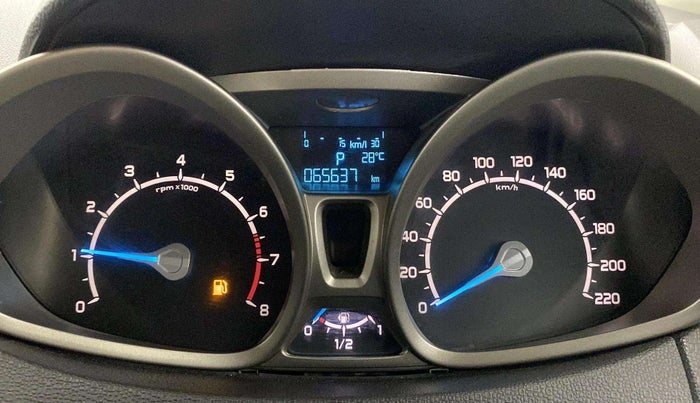 2016 Ford Ecosport TITANIUM 1.5L PETROL AT, Petrol, Automatic, 65,616 km, Odometer Image