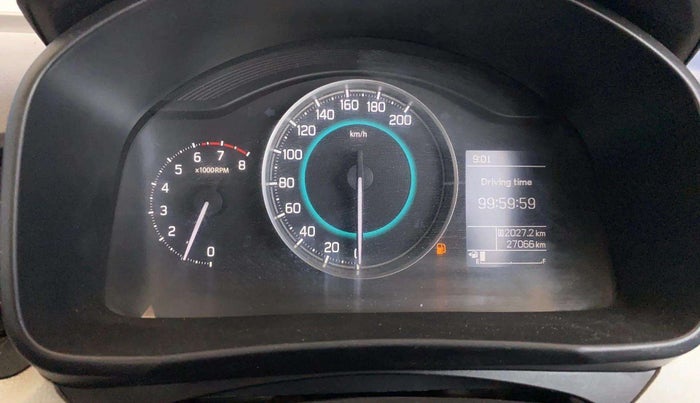2019 Maruti IGNIS DELTA 1.2, Petrol, Manual, 27,046 km, Odometer Image