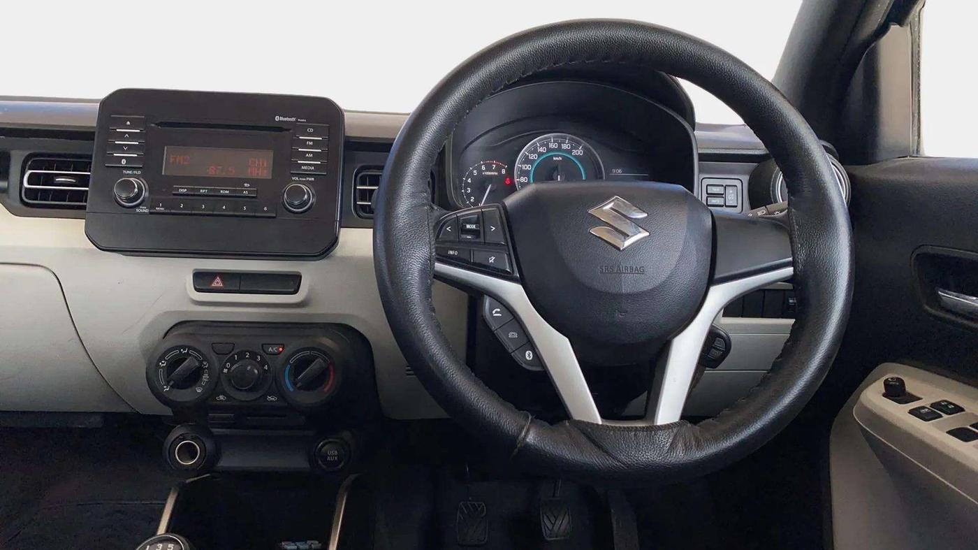 2019 Maruti IGNIS DELTA 1.2, Petrol, Manual, 27,046 km, Steering Wheel Close Up