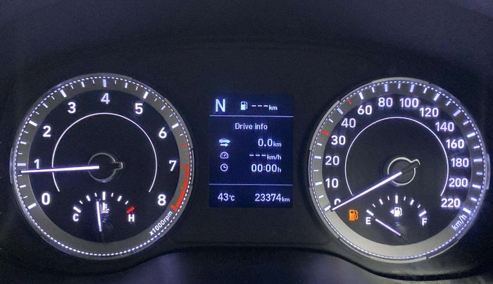 2021 Hyundai VENUE SX 1.0 TURBO IMT, Petrol, Manual, 23,428 km, Odometer Image