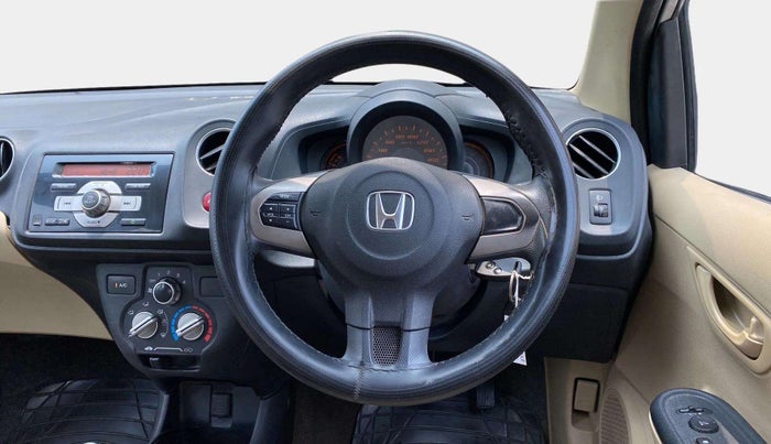2014 Honda Amaze 1.2L I-VTEC S, Petrol, Manual, 53,487 km, Steering Wheel Close Up