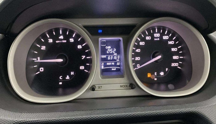 2017 Tata Tiago XZ PETROL, Petrol, Manual, 63,159 km, Odometer Image
