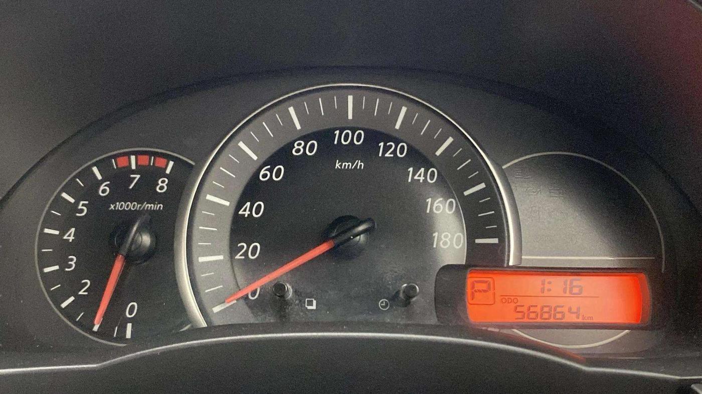 2016 Nissan Micra XL CVT, Petrol, Automatic, 56,845 km, Odometer Image
