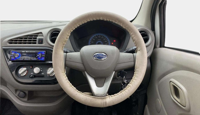 2017 Datsun Redi Go T (O), Petrol, Manual, 31,423 km, Steering Wheel Close Up