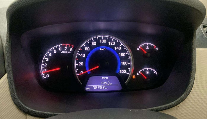 2018 Hyundai Grand i10 SPORTZ 1.2 KAPPA VTVT, CNG, Manual, 78,267 km, Odometer Image