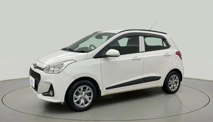 2018 Hyundai Grand i10 SPORTZ 1.2 KAPPA VTVT, CNG, Manual, 78,267 km, Left Front Diagonal