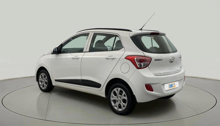 2015 Hyundai Grand i10 SPORTZ 1.2 KAPPA VTVT, Petrol, Manual, 43,400 km, Left Back Diagonal