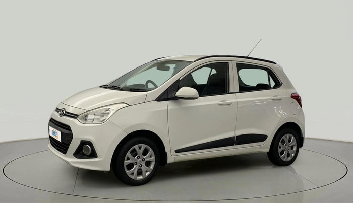 2015 Hyundai Grand i10 SPORTZ 1.2 KAPPA VTVT, Petrol, Manual, 43,400 km, Left Front Diagonal