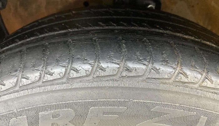 2018 Maruti Celerio X ZXI (O) AMT, Petrol, Automatic, 63,678 km, Left Front Tyre Tread