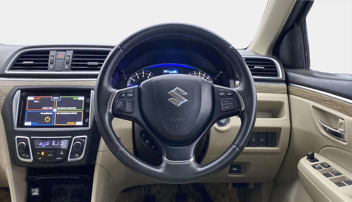 2018 Maruti Ciaz ALPHA 1.5 SHVS PETROL, Petrol, Manual, 48,473 km, Steering Wheel Close Up