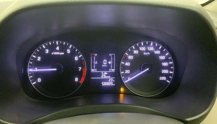 2016 Hyundai Creta SX PLUS 1.6 PETROL, Petrol, Manual, 58,840 km, Odometer Image