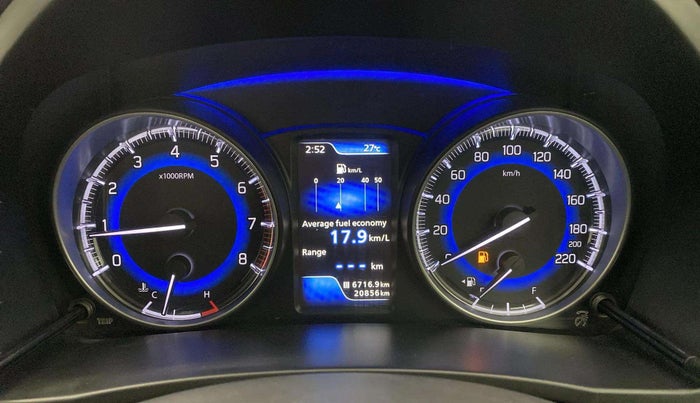 2017 Maruti Baleno ALPHA PETROL 1.2, Petrol, Manual, 20,816 km, Odometer Image