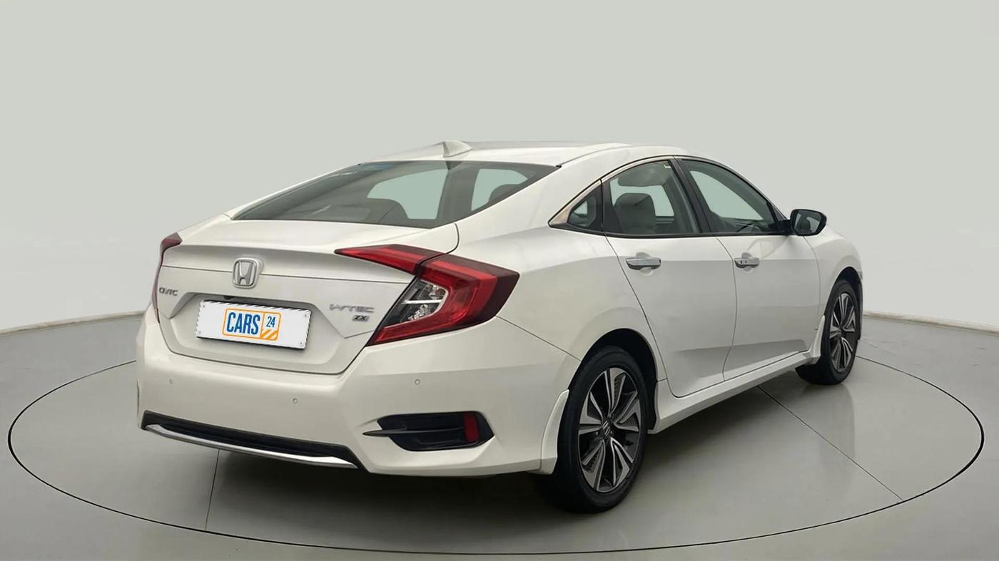 2019 Honda Civic 1.8L I-VTEC ZX CVT, Petrol, Automatic, 45,870 km, Right Back Diagonal